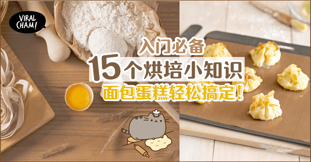 【又是时候大展身手了💪】关于烘焙的15个小知识✅学会就可以烤出美美的蛋糕了🍰