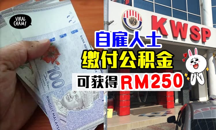 【Self Employed们注意❗️】2021年政府将继续推行i-Saraan✨缴纳公积金的自雇人士可获补贴的RM250！