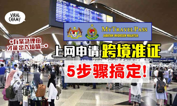 【需要出国该怎么办❓】教你上网申请myTravelPass⚡ 不用特地跑去移民厅了～