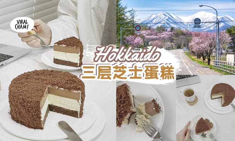 【越吃越上头！】教你制作『Hokkaido三层芝士蛋糕』🍰 浓郁口感, 赞到爆无法自拔！