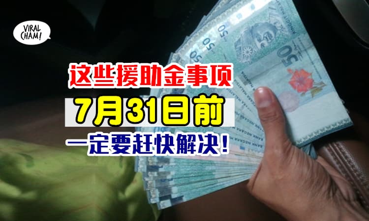 【8月前一定要先Settle！】这些政府援助金事项一定要懂⚡申请截止要到了, 赶快去Apply~
