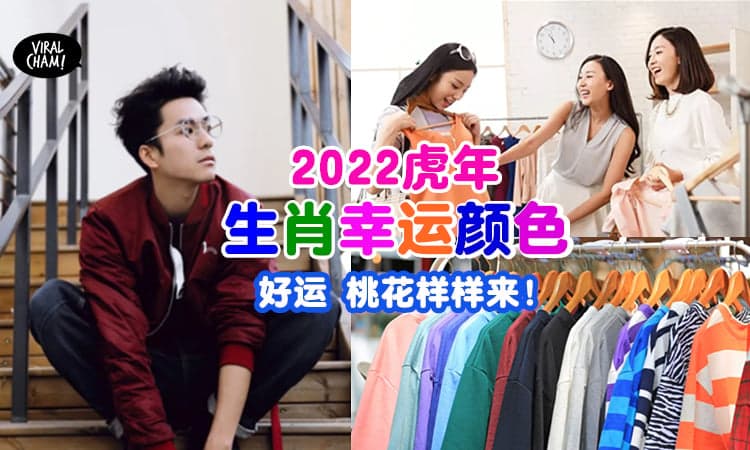 【买新衣时记得选对颜色！】2022年「生肖幸运颜色」✨ 让你虎年好运旺旺来！