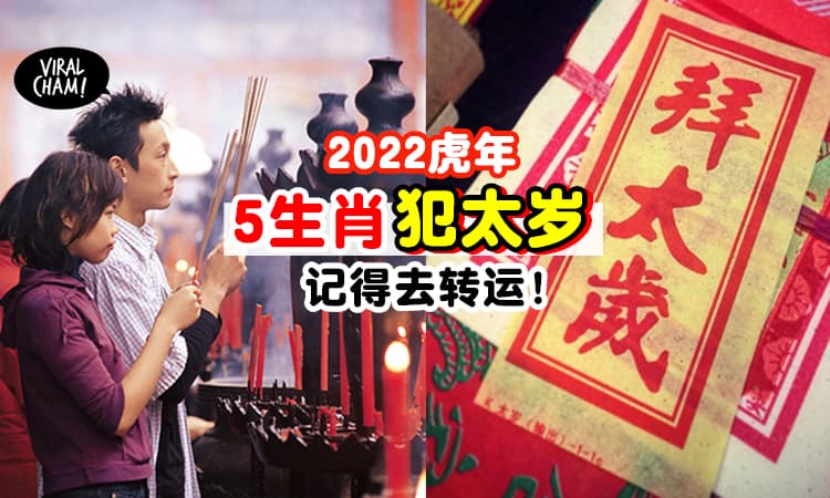 【记得去拜太岁❗️】2022年犯太岁的生肖⚡除了老虎，还有4个生肖要注意！