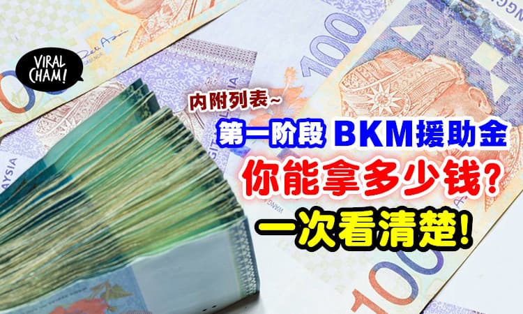 【3月你能拿到多少❓】第一阶段「BKM援助金」将派发的金额💰 一起来Check~
