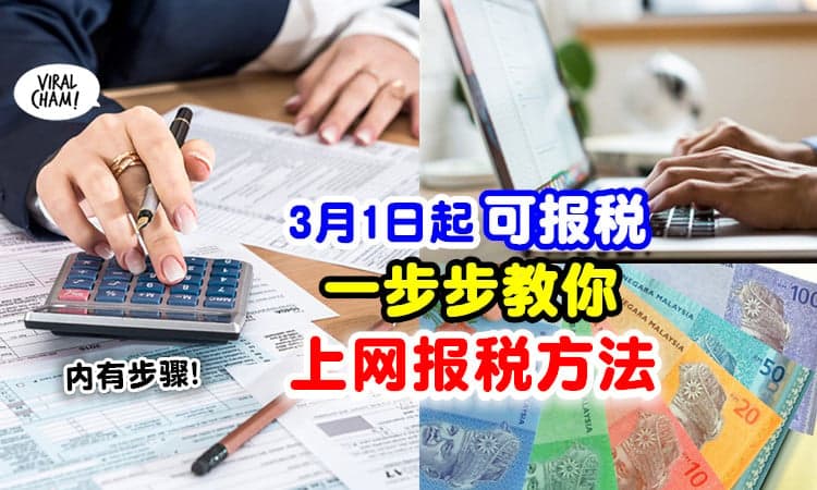 【内附步骤✅】新手学起来✨ 教你怎么「上网自行报税」❗ 3月1日起可以报了~