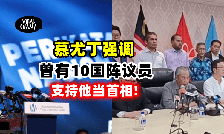 【最后的澄清❗️】慕尤丁证明「曾有10名国阵议员⚡️」支持他出任第十任首相‼️
