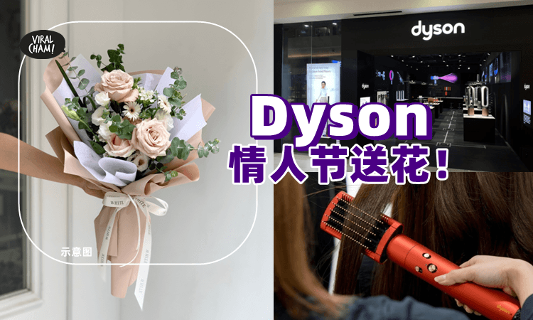 【214礼物首选👩‍❤️‍💋‍👨】男女都爱的Dyson护发系列产品！限定#黄玉橙再不买就没了！现购买还送花💐~