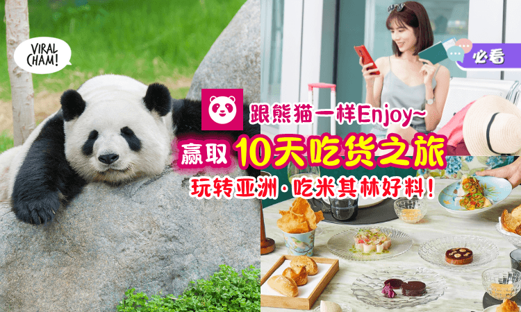 【一起吃吃吃😋】像熊猫一样生活🐼 还能赢取「米其林吃货之旅」以及其他丰厚奖品✨