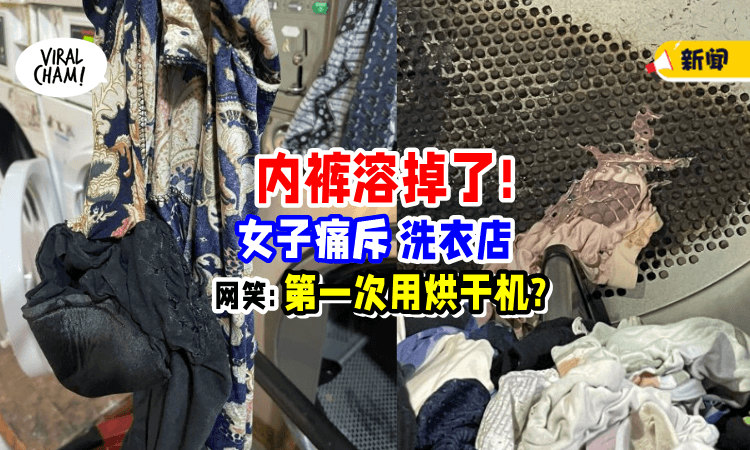 【内裤溶掉了😱】女子抱怨烘干机「弄坏内衣裤😡」网不同情反笑她!