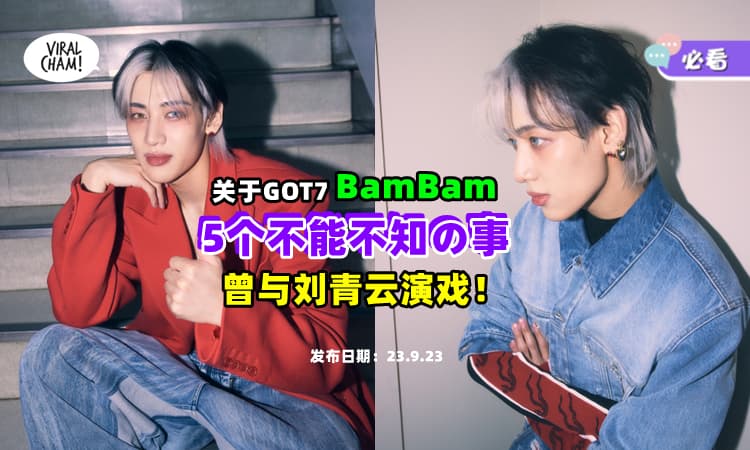 【全能艺人✨】盘点5个关于BamBam『不能不知の事』😍 曾与金马影帝“刘青云”飙戏！