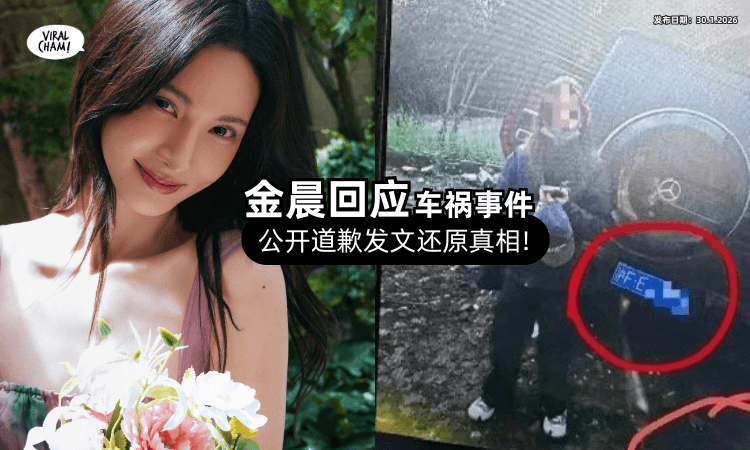 【正面回应了❗】金晨车祸事件「发文道歉⚡」公开事情完整经过!