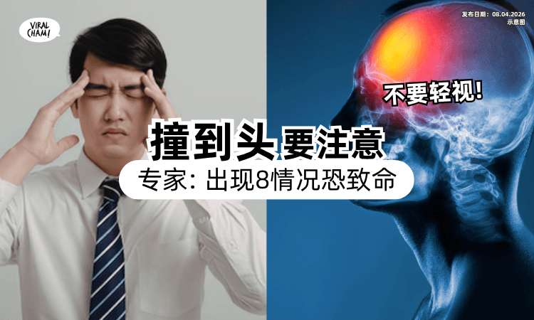 【撞到头可大可小❗】男星跌倒脑出血猝死⚡ 专家示警：「1致命前兆」脑功能恐已受损！