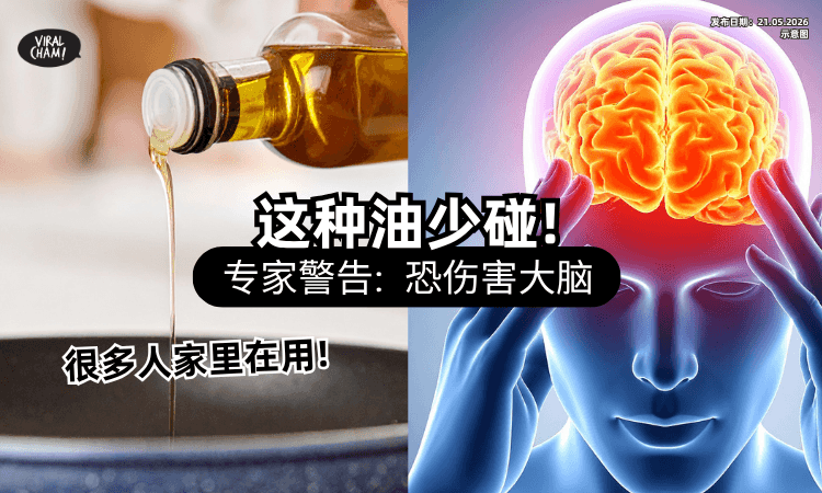 【很多人家里都在用❗】医生揭吃错「这种食用油」很危险⚡ 恐伤害大脑、糖尿病风险飙高！