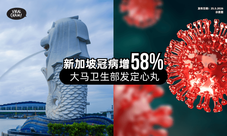 【新加坡冠病激增58%❗】大马卫生部：我国「仅增0.7%」疫情稳定受控⚡