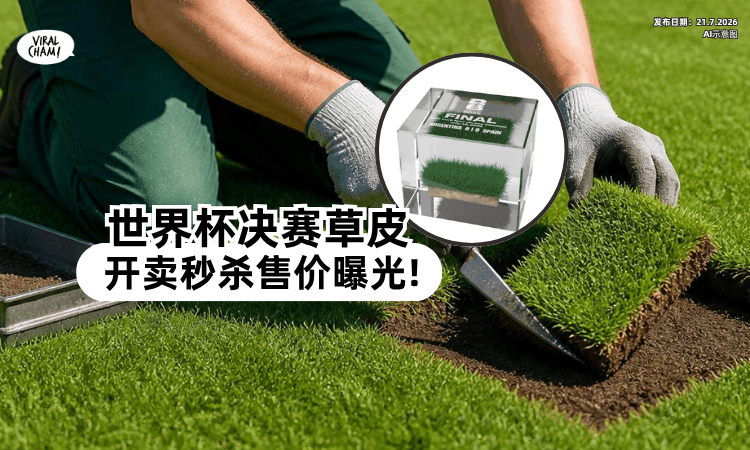 【售价曝光❗】2026年世界杯「决赛草皮」官网开卖秒Sold out⚡