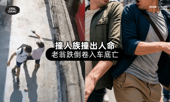【出人命了❗】撞人族变「杀人凶手⚡」老翁遭卷入车底亡！