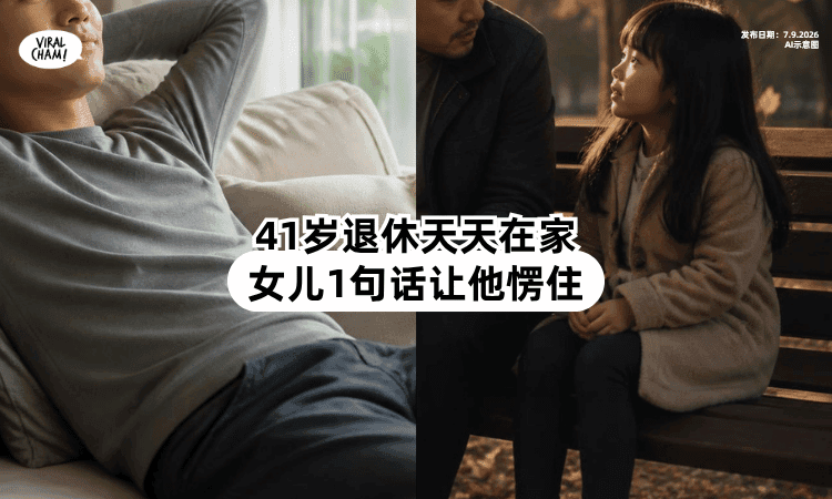 【41岁提前退休❗】拥RM2,580,000天天在家⚡ 女儿「1句话」让他陷入沉思！