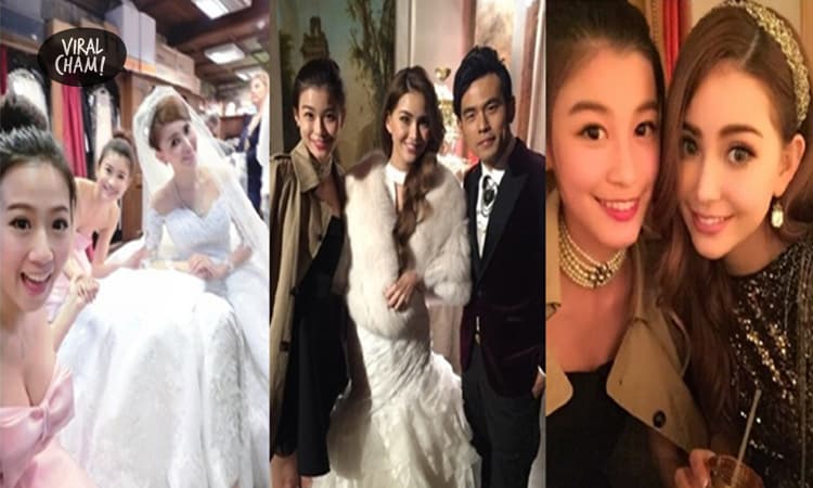 【周董婚禮照曝光】昆凌穿戴婚紗美如芭比娃娃！