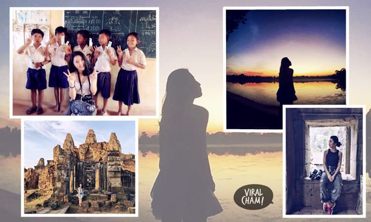 【大马❤天使美女带你体验Angkor Wat】爱心步遍柬埔寨部落！（内有影片）