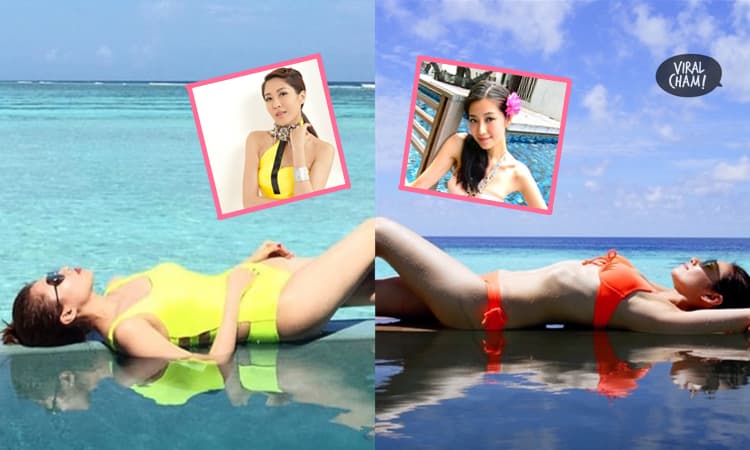 【TVB索爆人妻大解放】三點式泳照任看! 索腿天後陳敏之VS童顏巨乳Yoyo, 哎呀呀, 選哪一個都流鼻血啊!