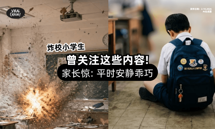 【小学生炸校案💥】曾在网上看「这些内容」❗ 家长惊:平时安静乖巧